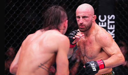 Volkanovski e taua ana bare n te UFC Featherweight
