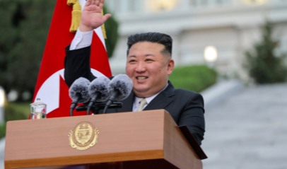Kim Jong Un e kawara Tiaina